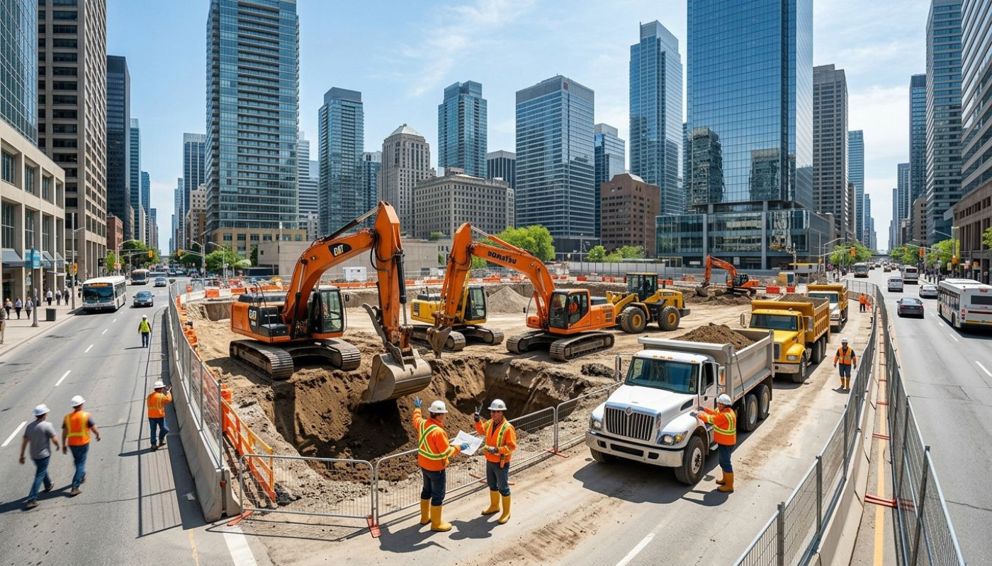Terrassement urbain : les défis logistiques d’un transport de matériels optimisé
